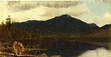 Sanford Robinson Gifford Mount Whiteface from Lake Placid painting